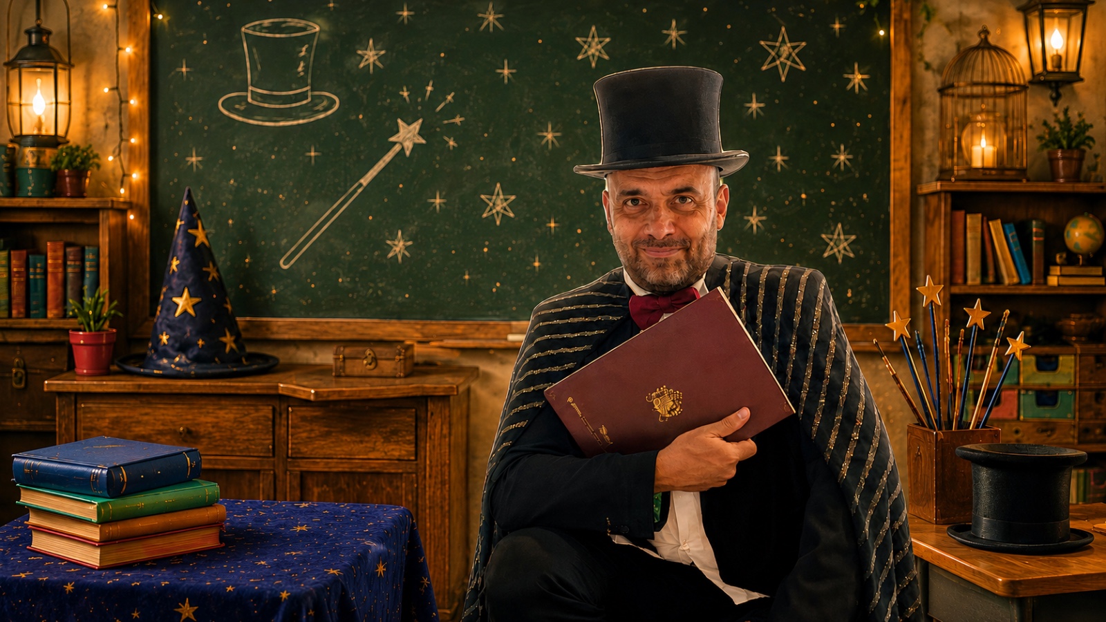 Espectáculo de magia, Mago DEPI. Magia en el aula