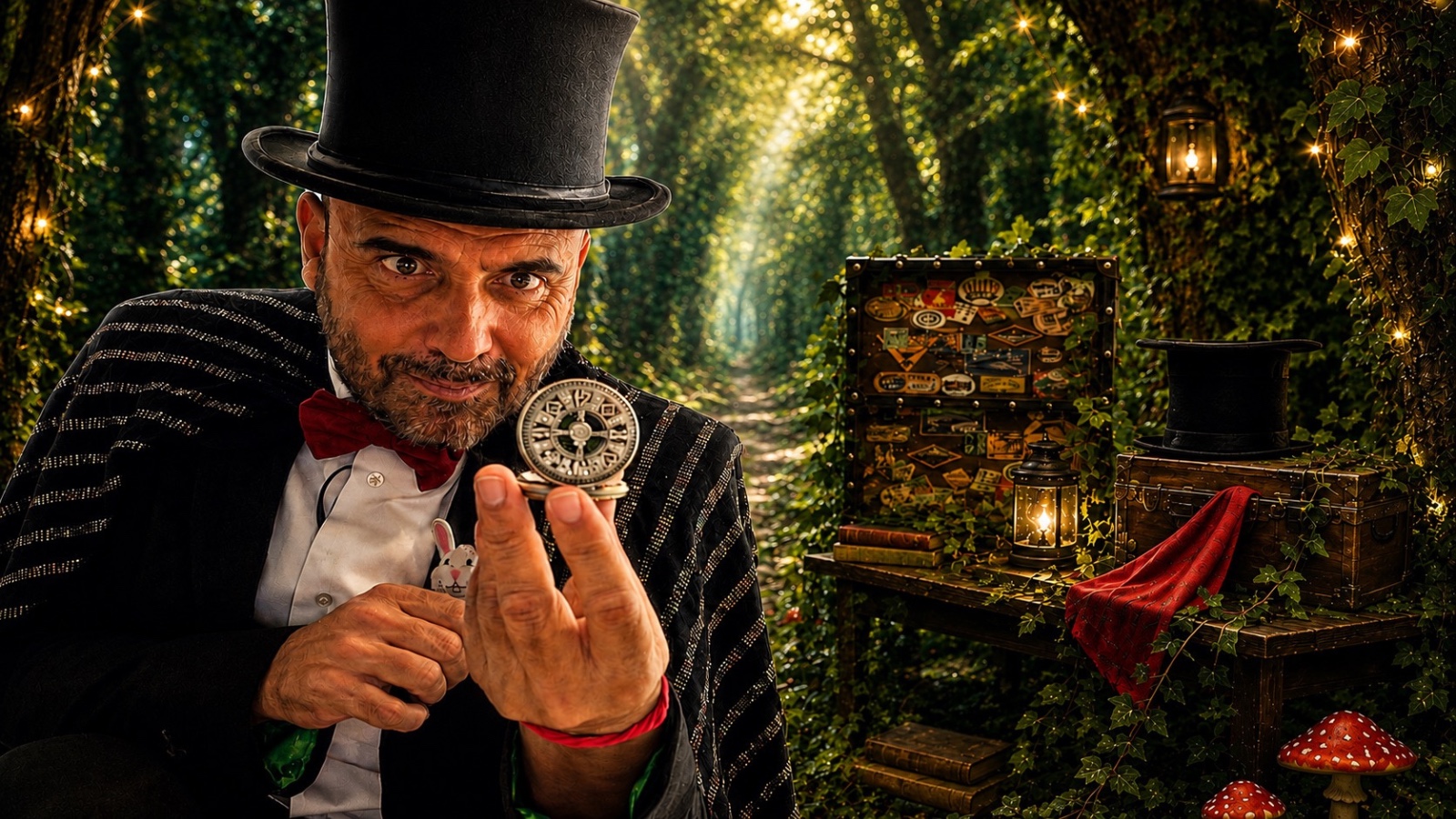 Espectáculo de magia, Mago DEPI. El bosque de las ilusiones