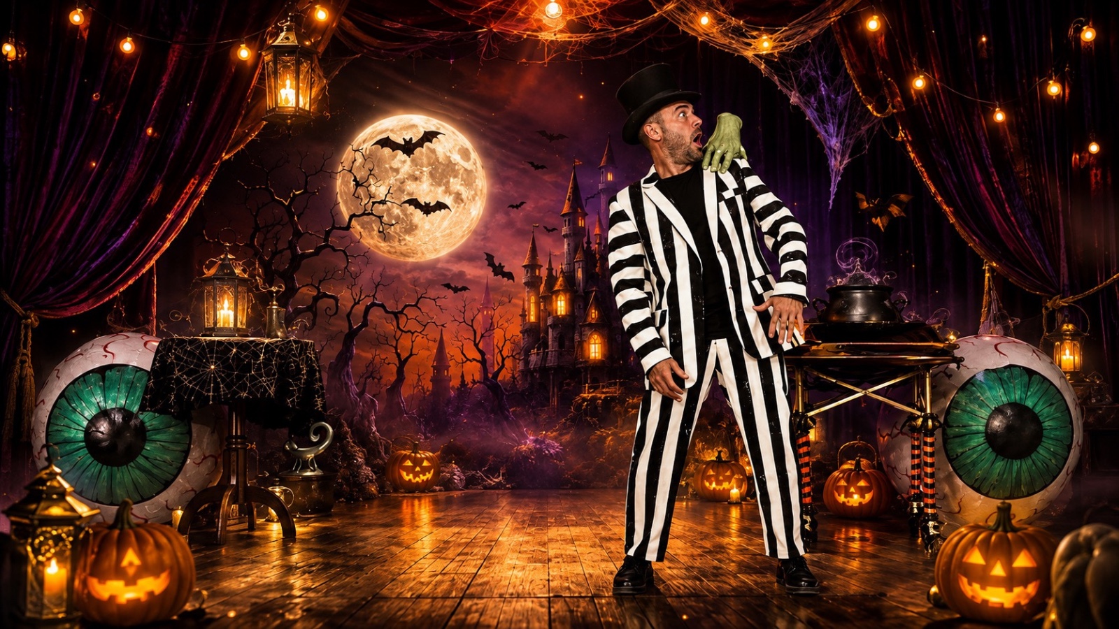 Espectáculo de magia especial Halloween. Mago DEPI
